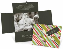 Golden Pears cards from Pear Tree feature unique designs for memorable holiday greetings.
